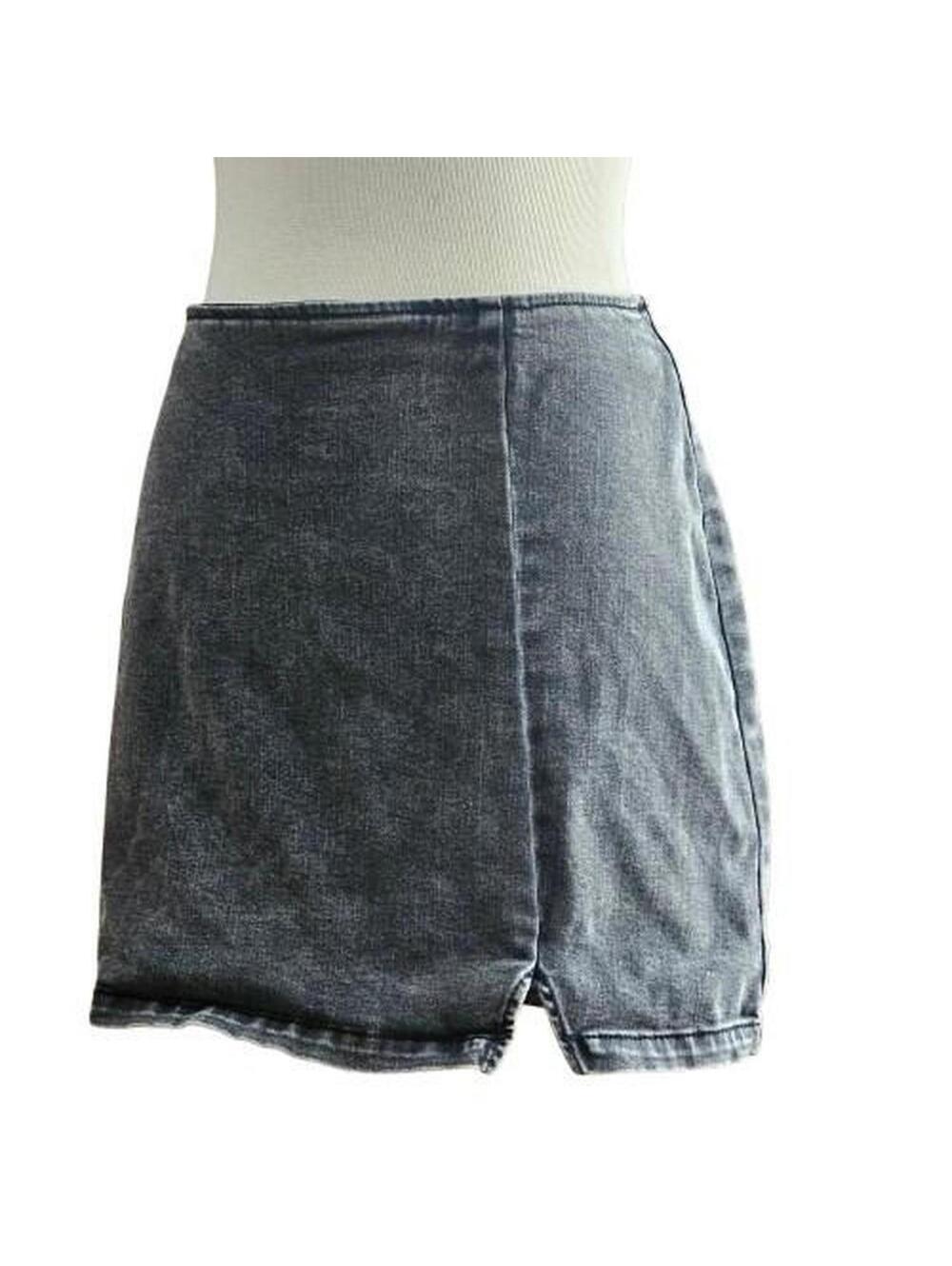Gret Denim Mini Skirt Wilf Fable Small